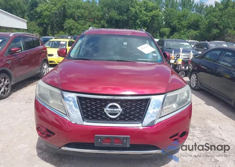 2015 Nissan Pathfinder S from USA, damaged, VIN 5N1AR2MNXFC696753